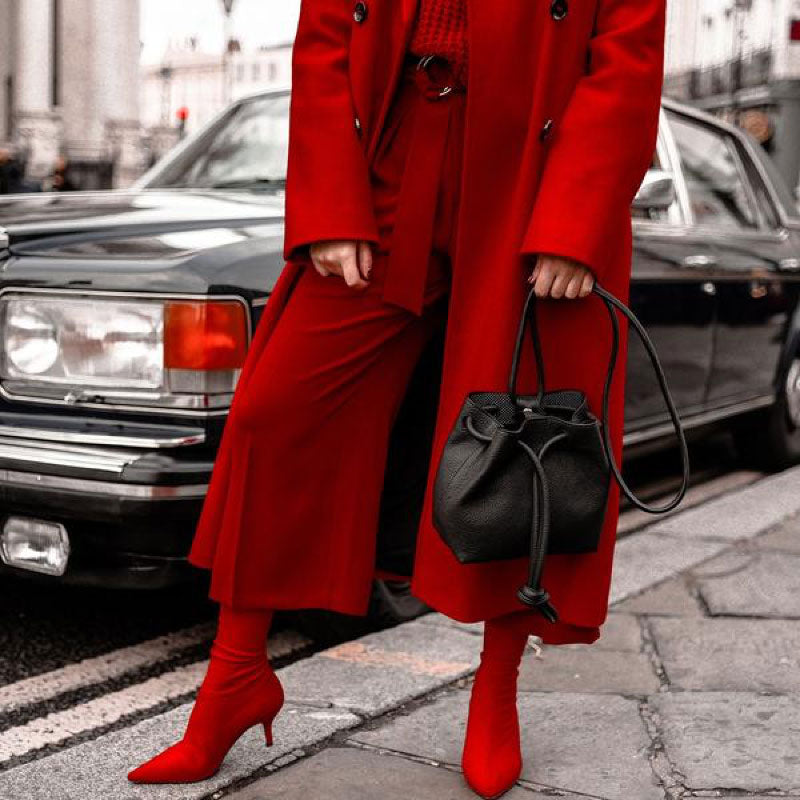 RED ALERT: The season's hottest colour