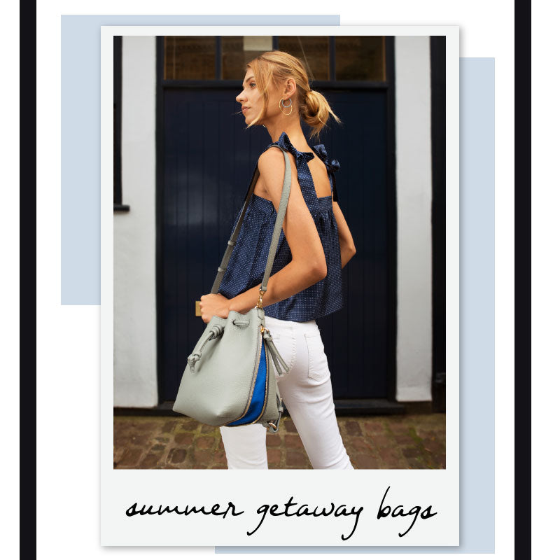 Summer Getaway Bags | Why Fly When You Can Cruise