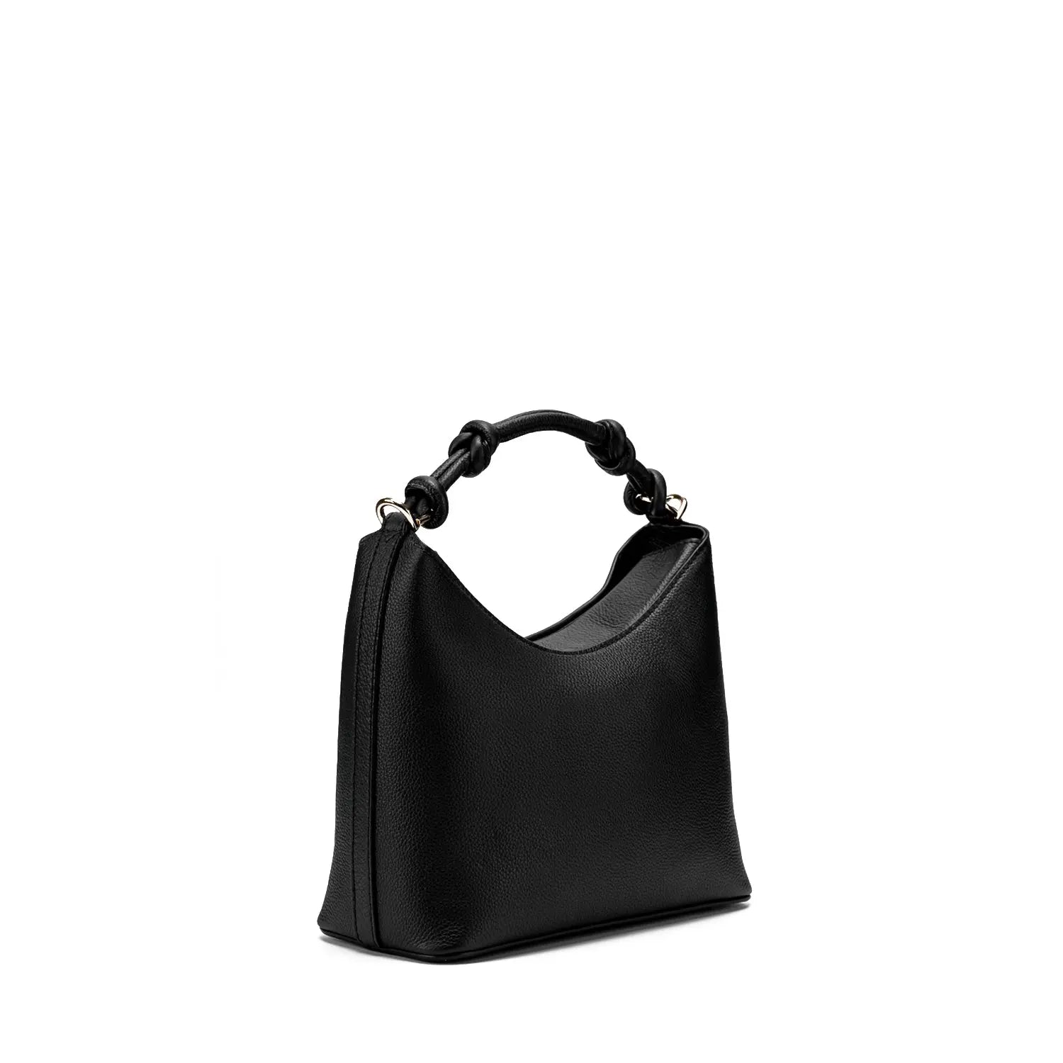 Midi Chelsea Crossbody, Top Handle, Bracelet Bag Black
