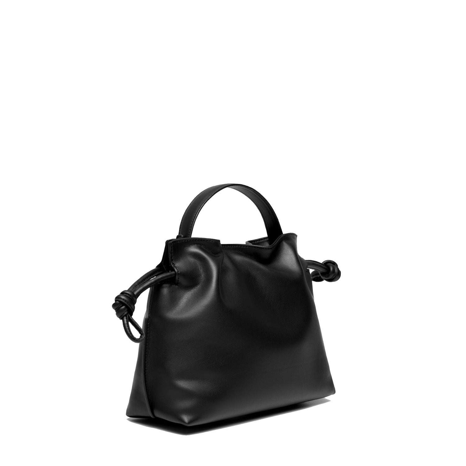 Midi Emma Convertible Tote Black, Soft & Smooth Plant Based Olive Leather