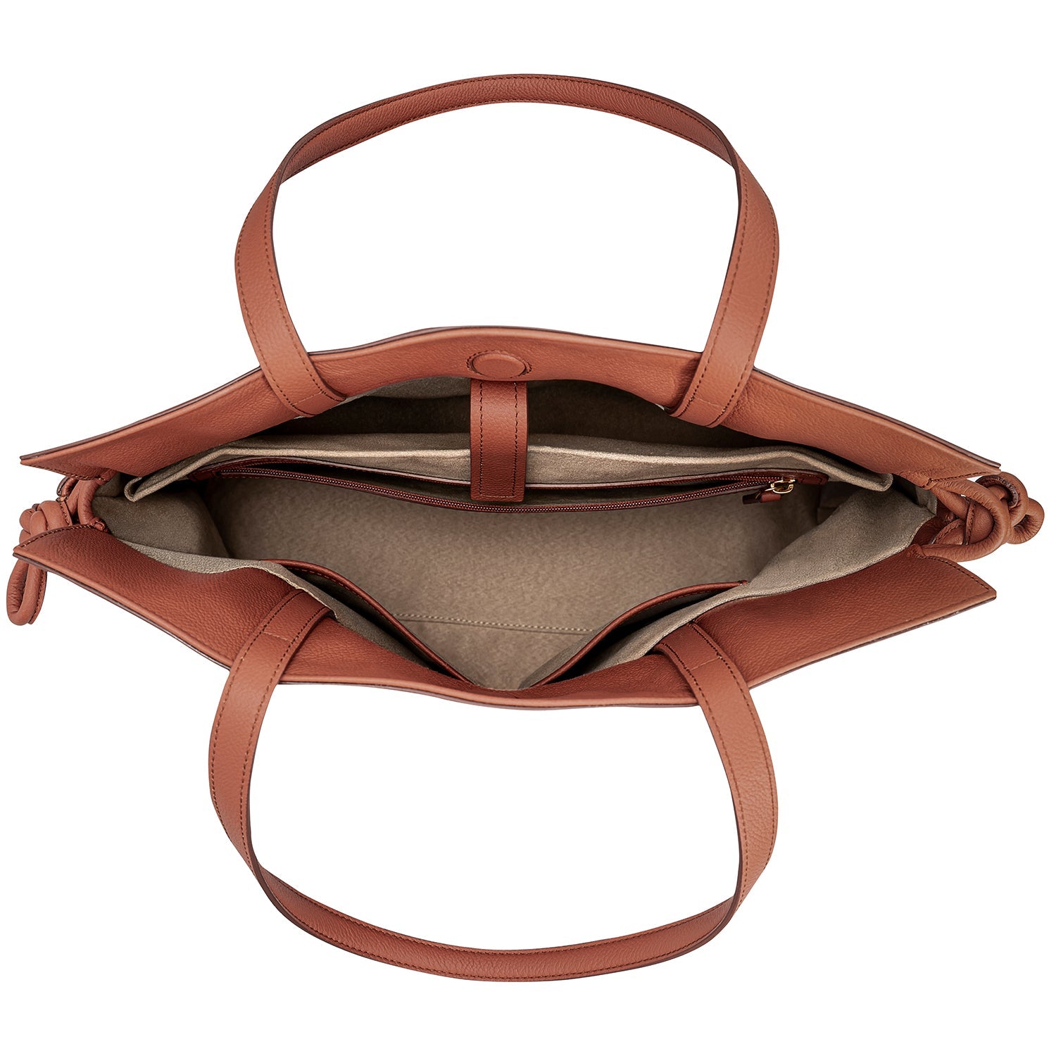 Large Emma Laptop Tote Terracotta