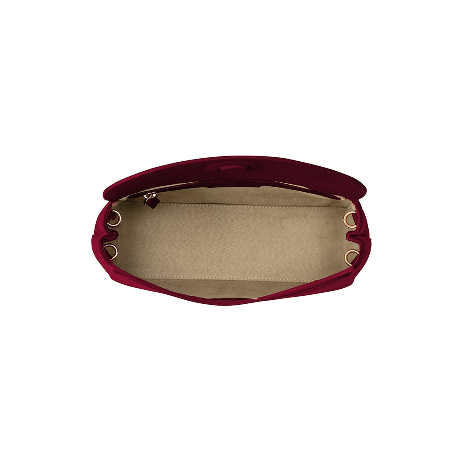 Midi Sloane Multiway Crossbody Cherry, Soft Small Grain Calf Leather