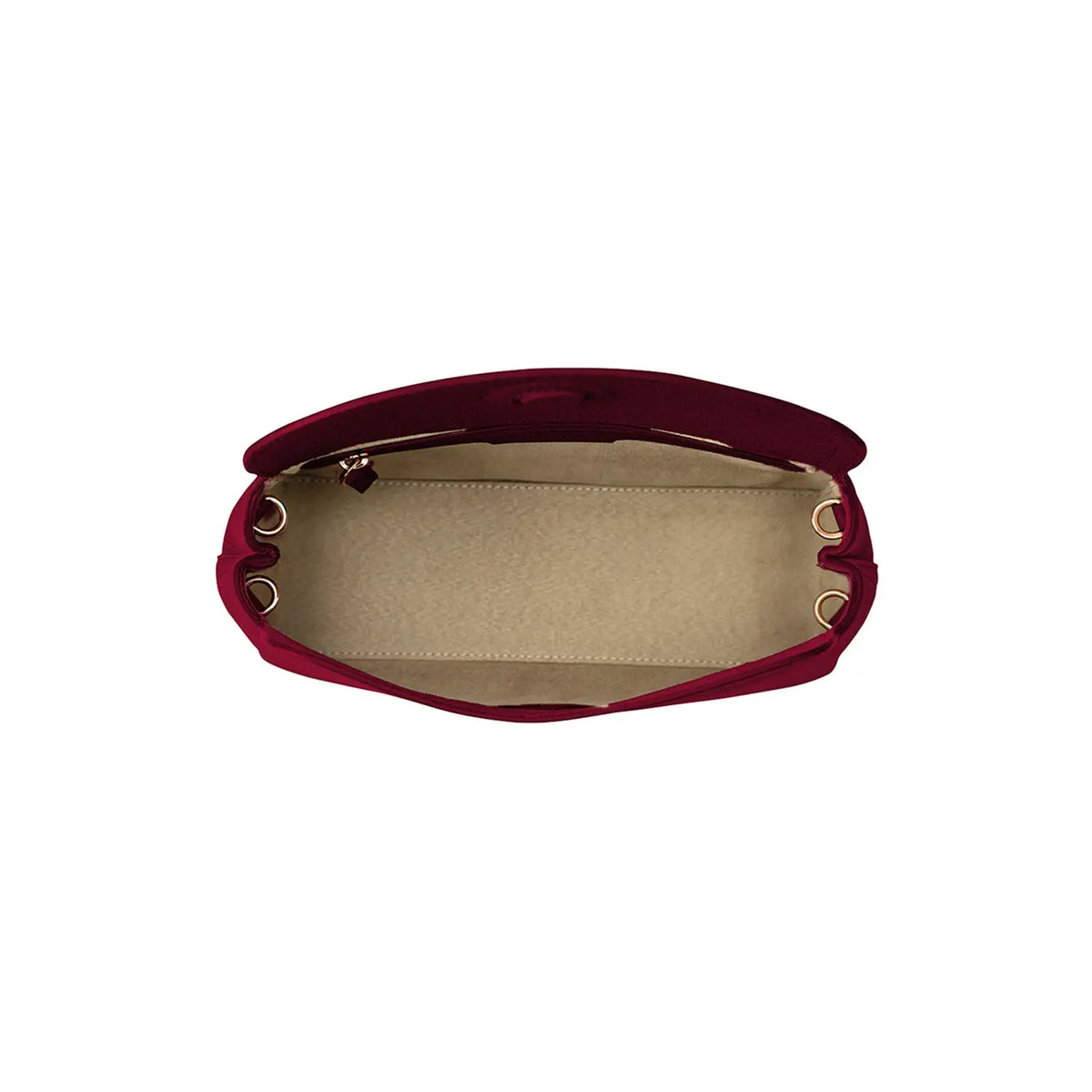 Midi Sloane Multiway Crossbody Cherry, Soft Small Grain Calf Leather