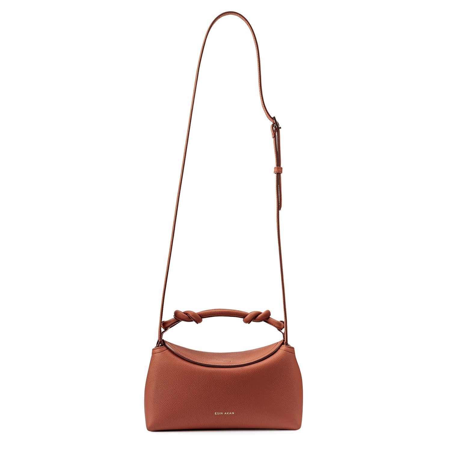 Midi Sloane Multiway Crossbody Terracotta, Soft Small Grain Calf Leather