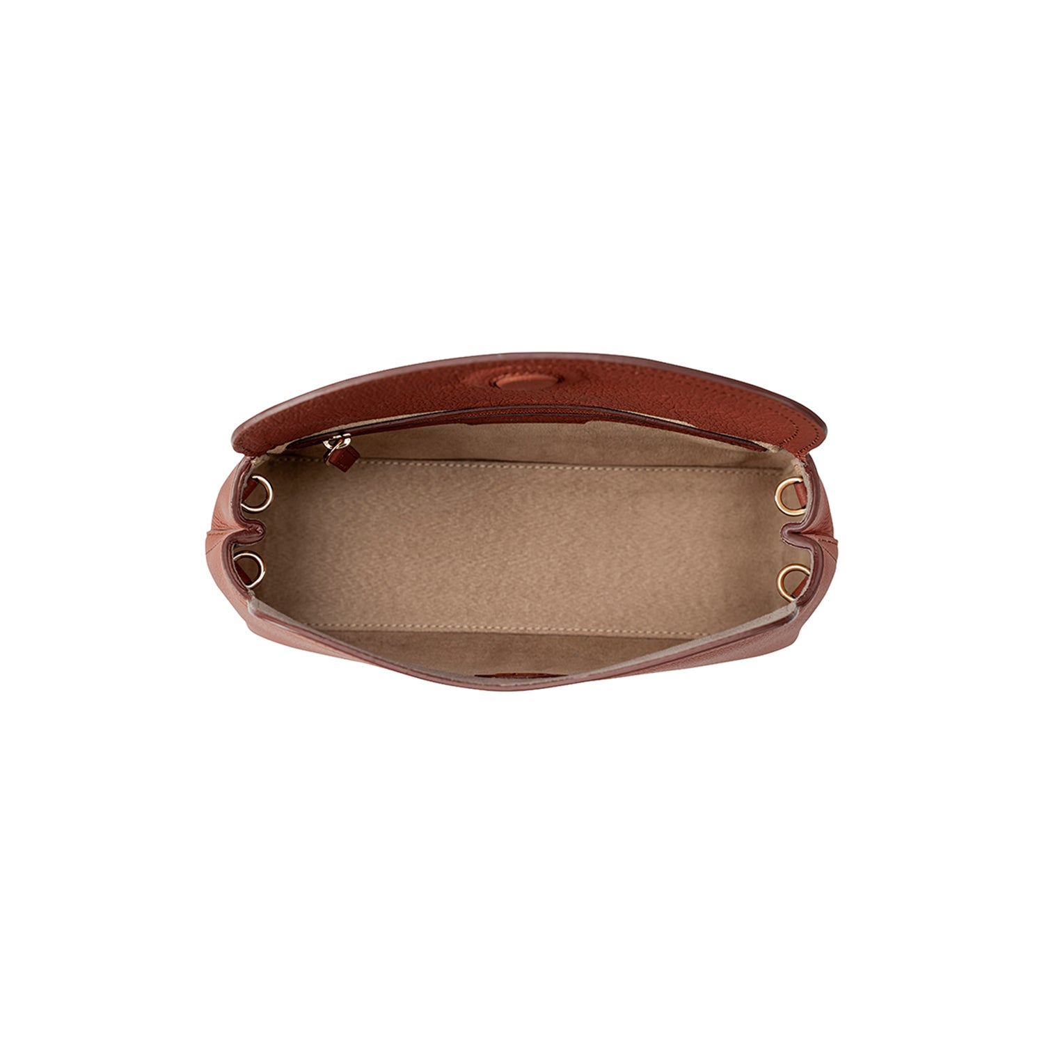 Midi Sloane Multiway Crossbody Terracotta, Soft Small Grain Calf Leather