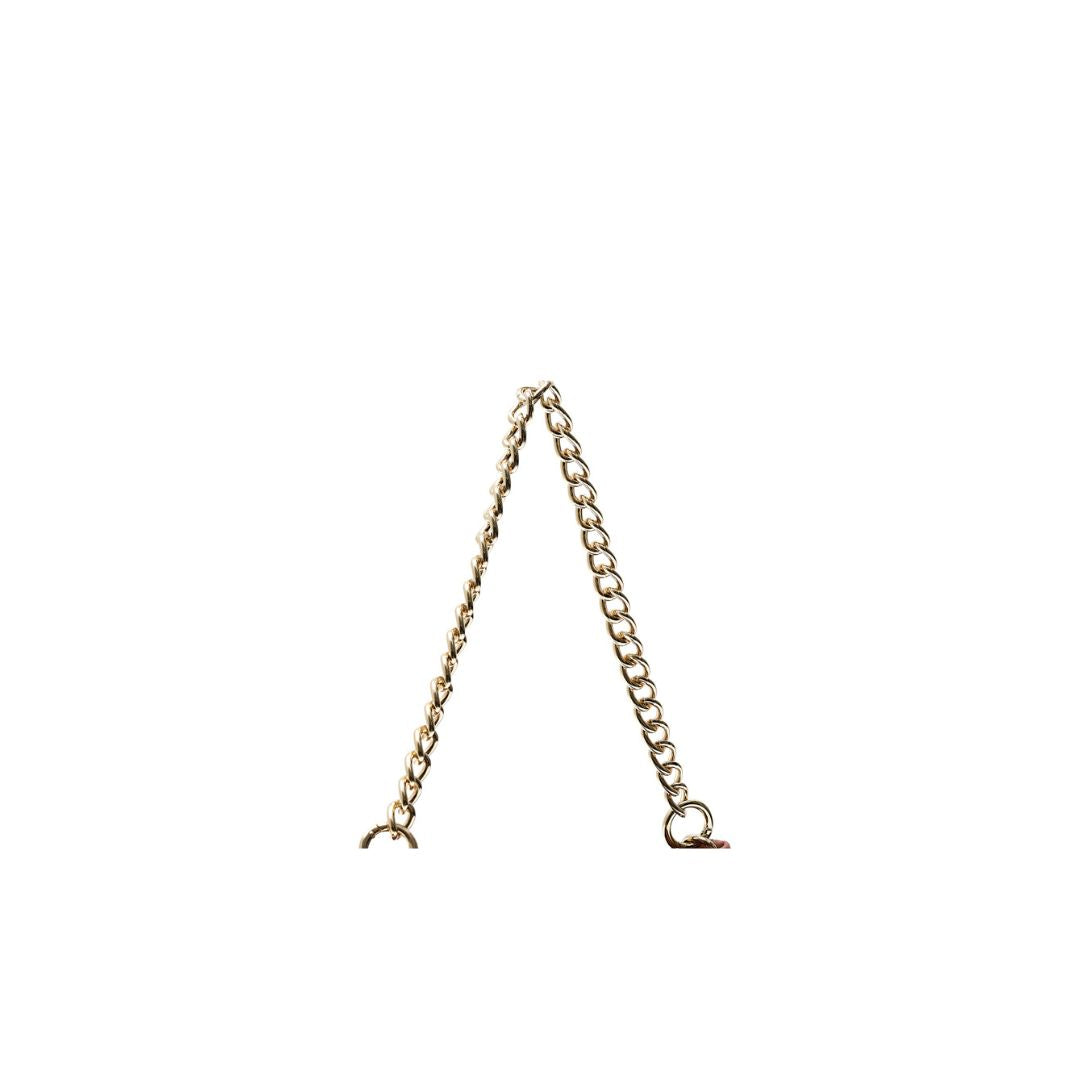 Short Chain Strap, Light Gold