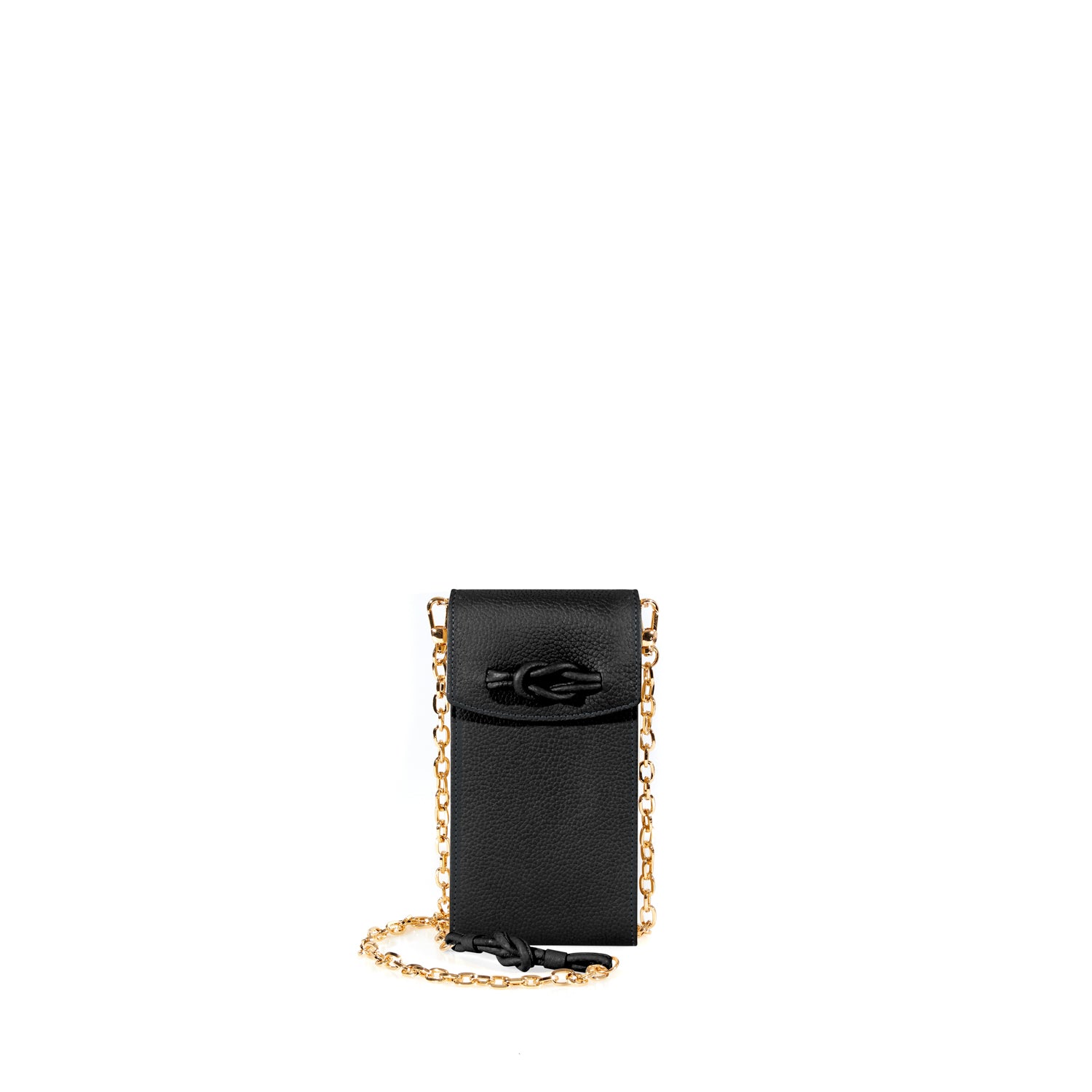 Cornwall, Black Phone Crossbody Bag Black
