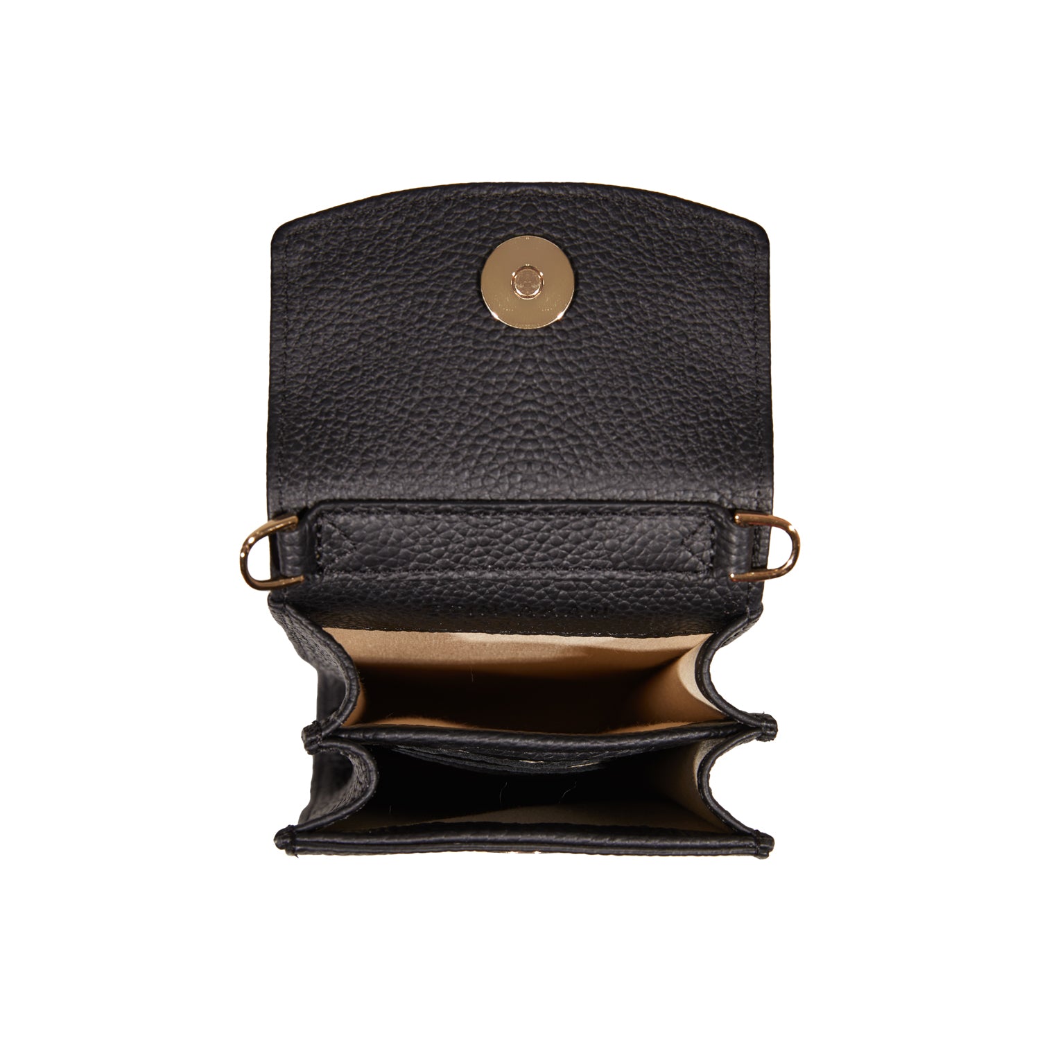 Cornwall, Black Phone Crossbody Bag Black