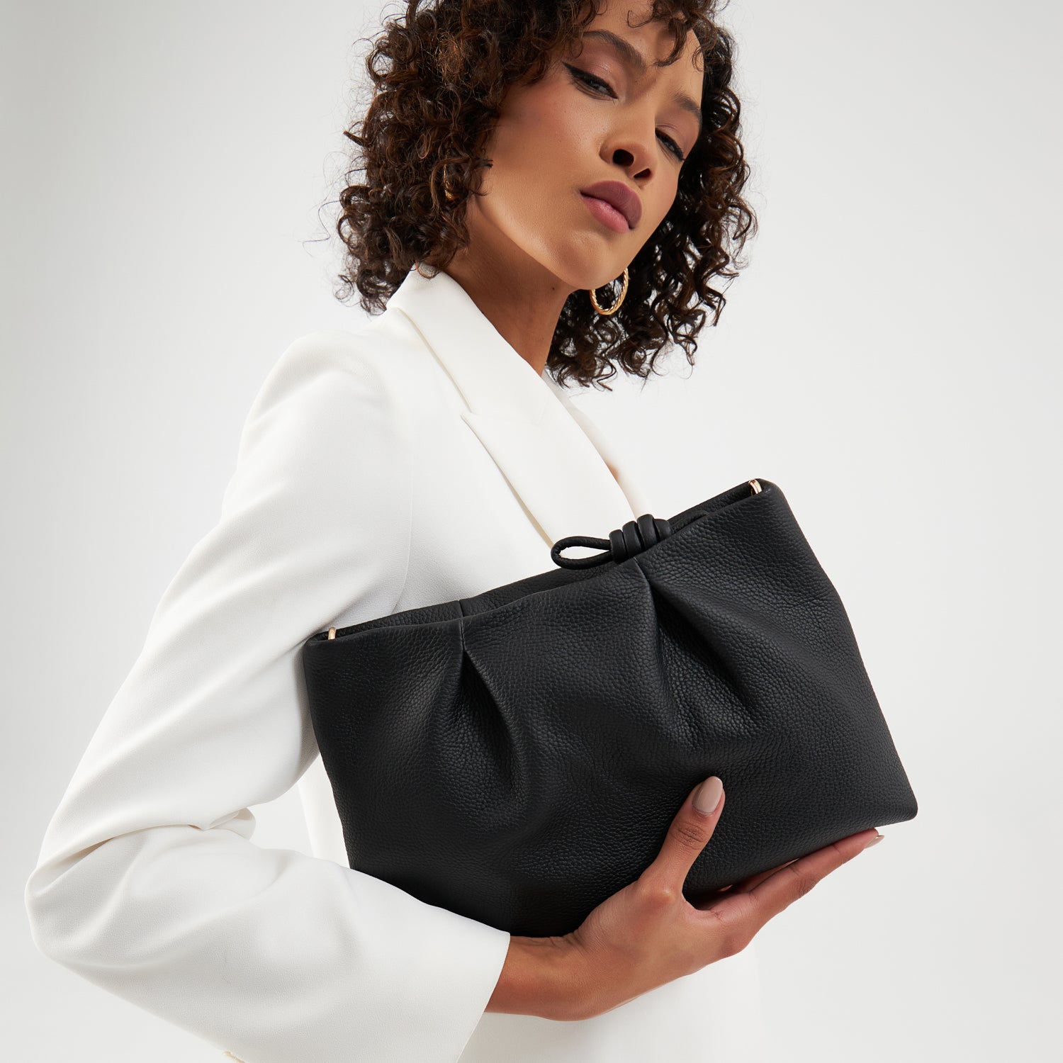 Midi Belgravia Crossbody Bag, Black Black