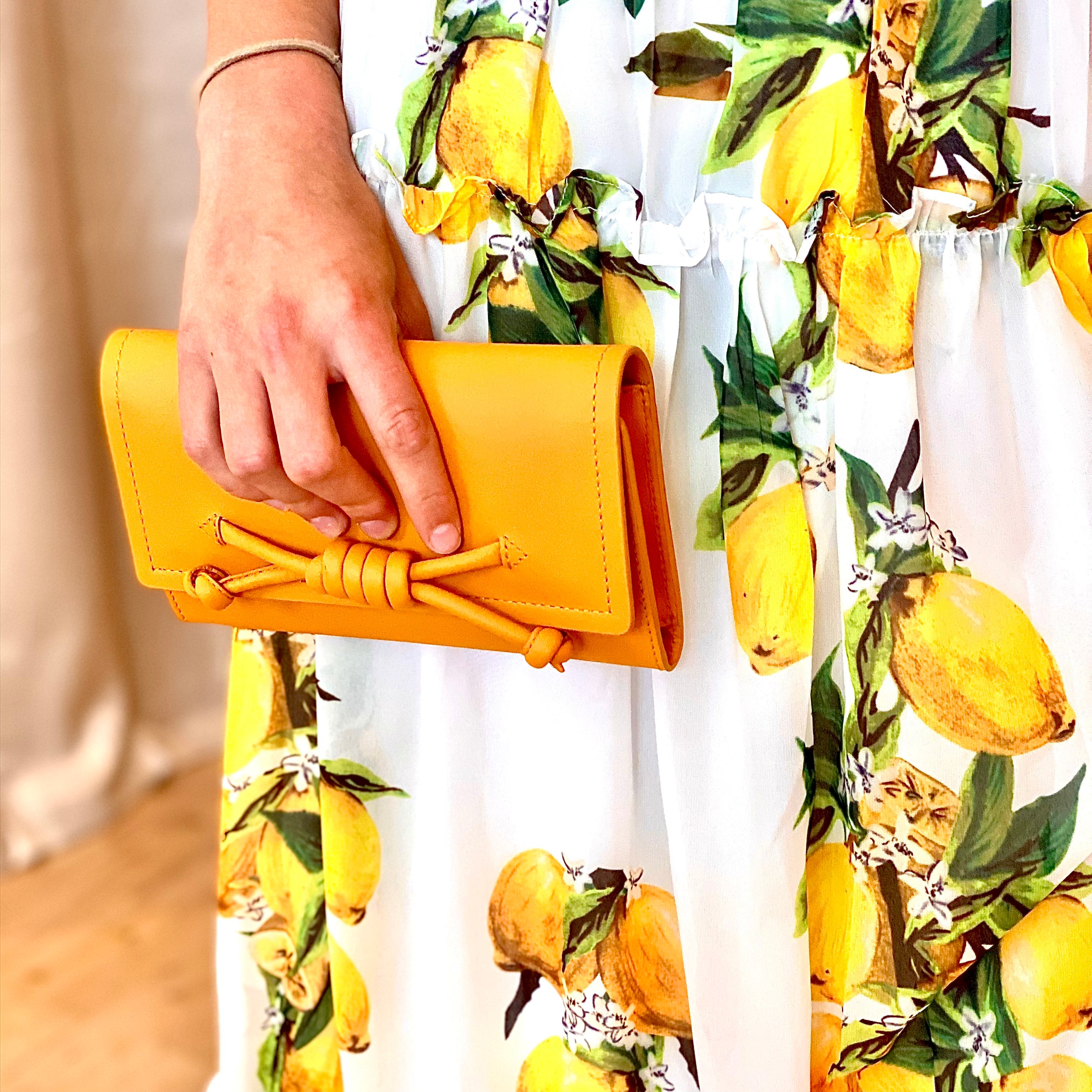 Soho Phone Wallet Bag, Mustard Mustard