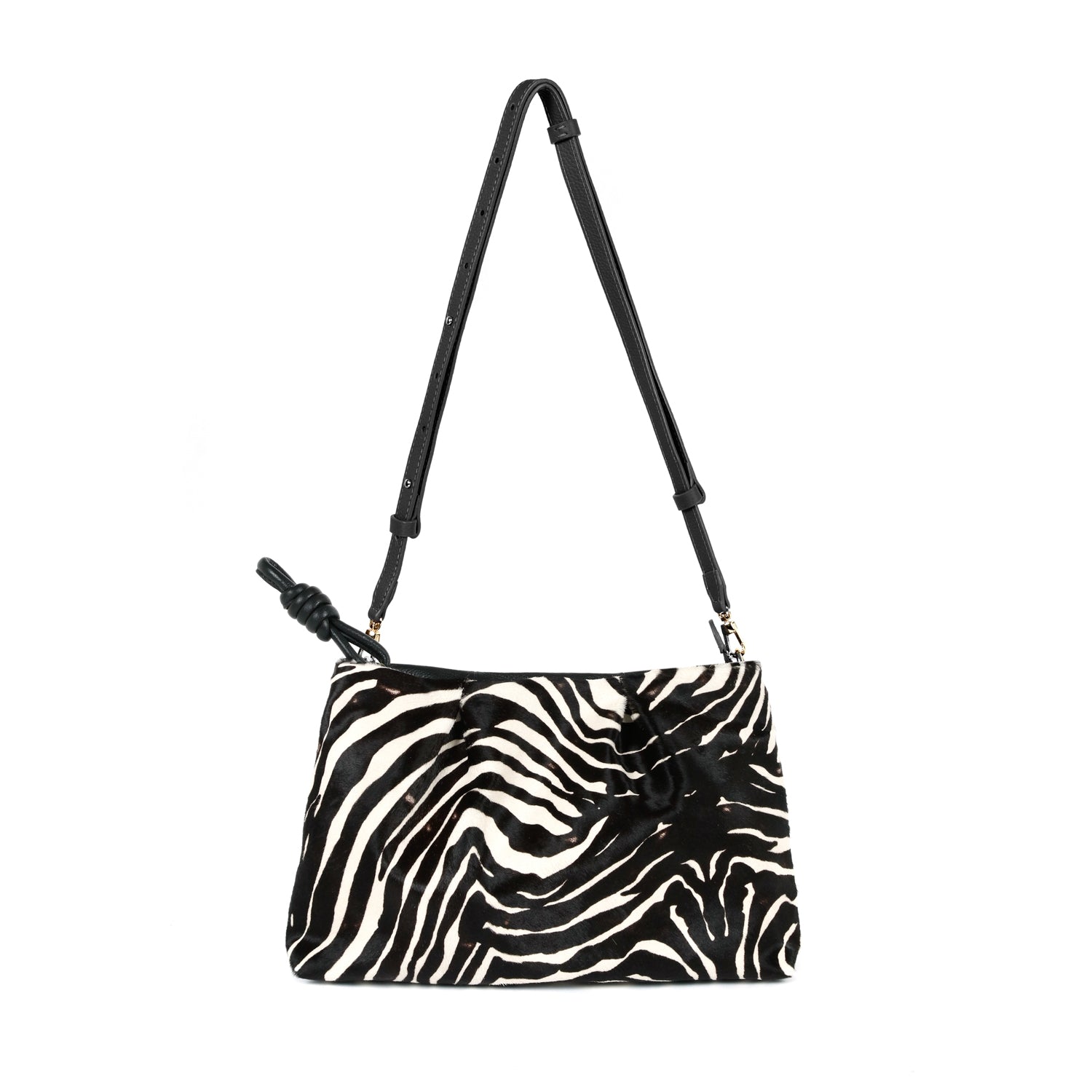Midi Belgravia Crossbody Bag, Zebra Zebra