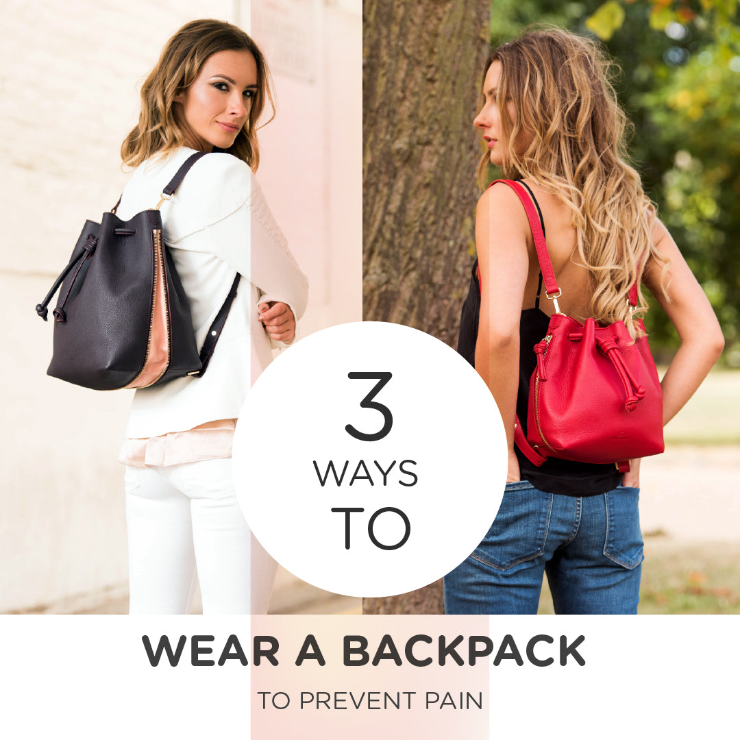3 Right Ways to Wear A Backpack to Prevent Pain