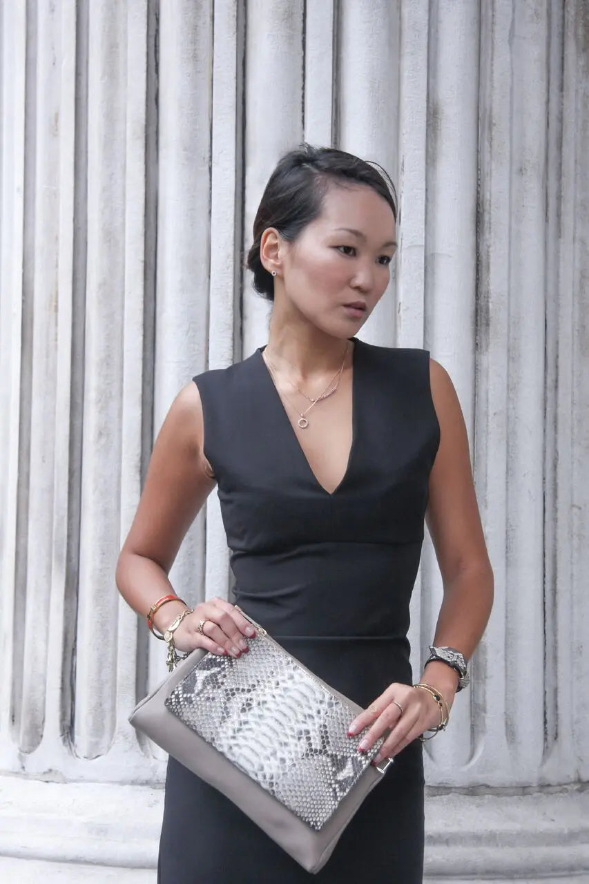 clutch bag, mariko, leather crossbody bag