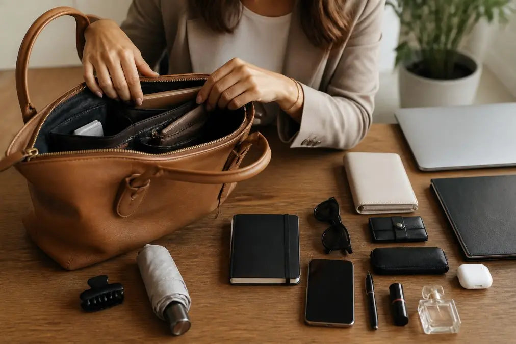 How to Organise a Work Handbag: Step-by-Step