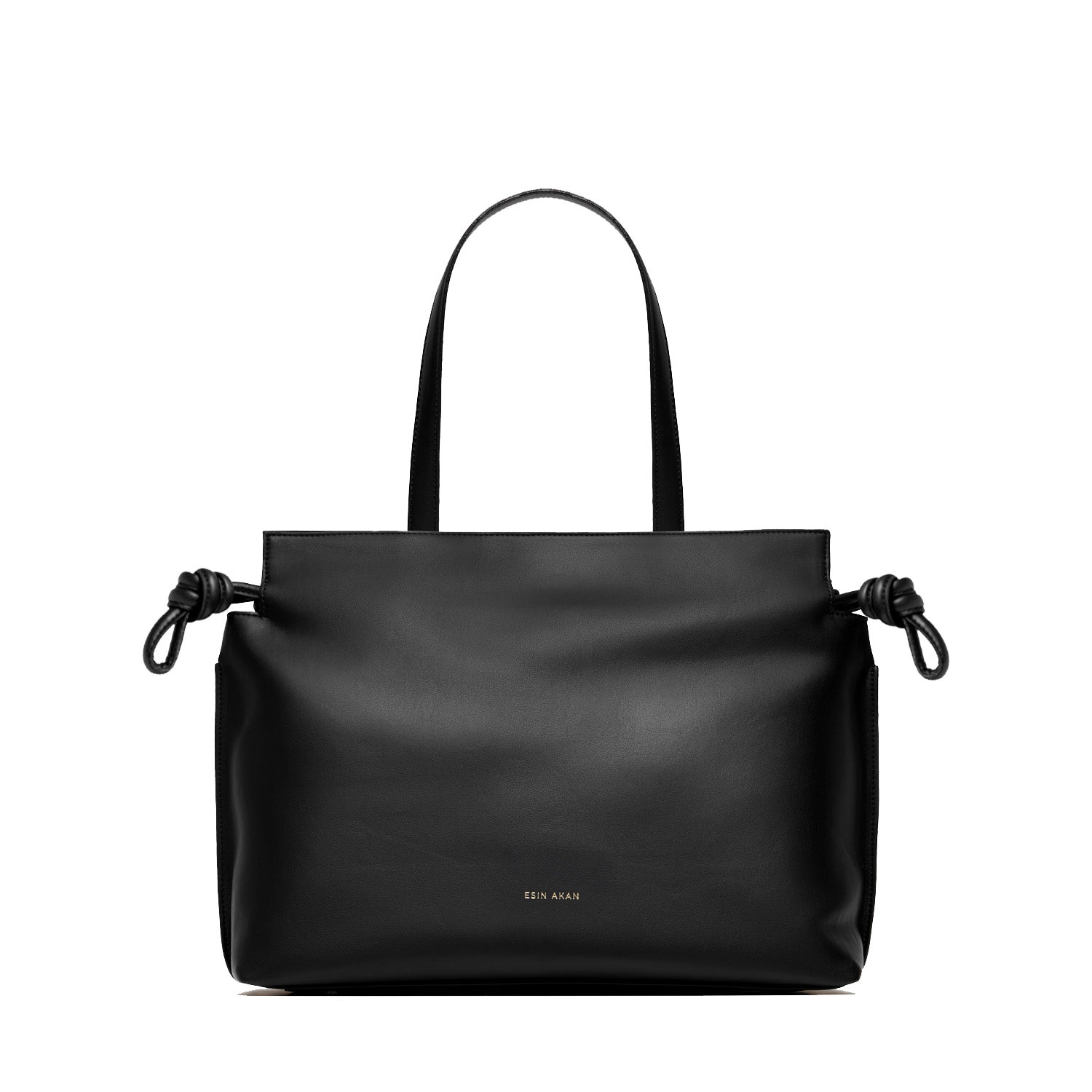 Large Emma Tote Olive Leather | Black