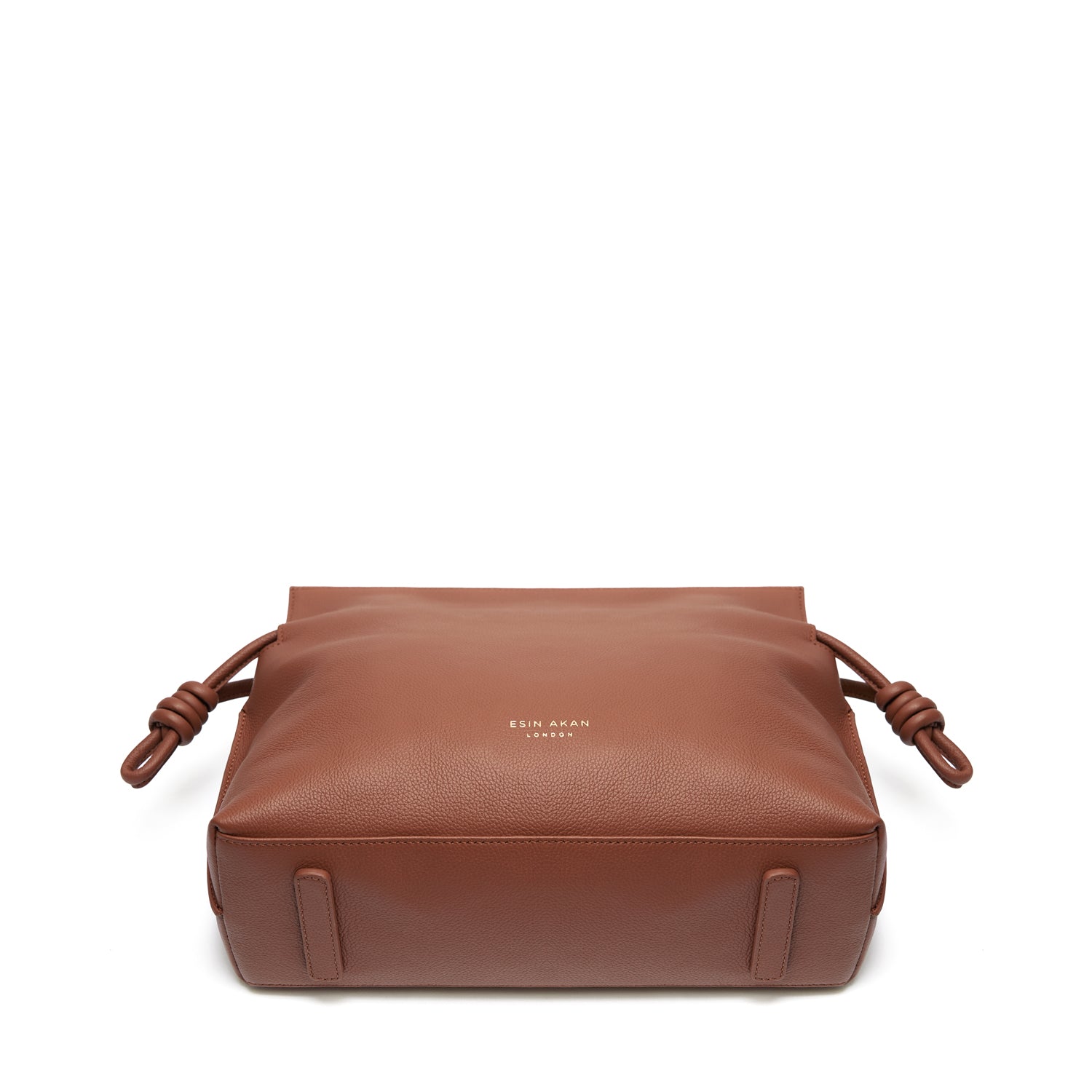 Midi Emma  Leather Crossbody Bag, Nutshell Nutshell