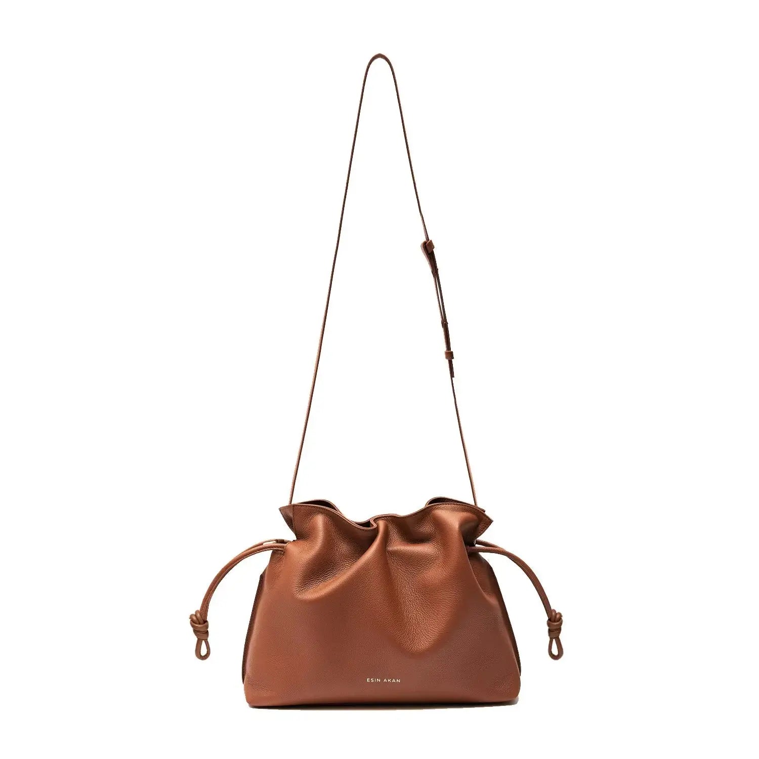 Midi Emma Convertible Tote (terra) Terracotta, Soft Small Grain Calf Leather