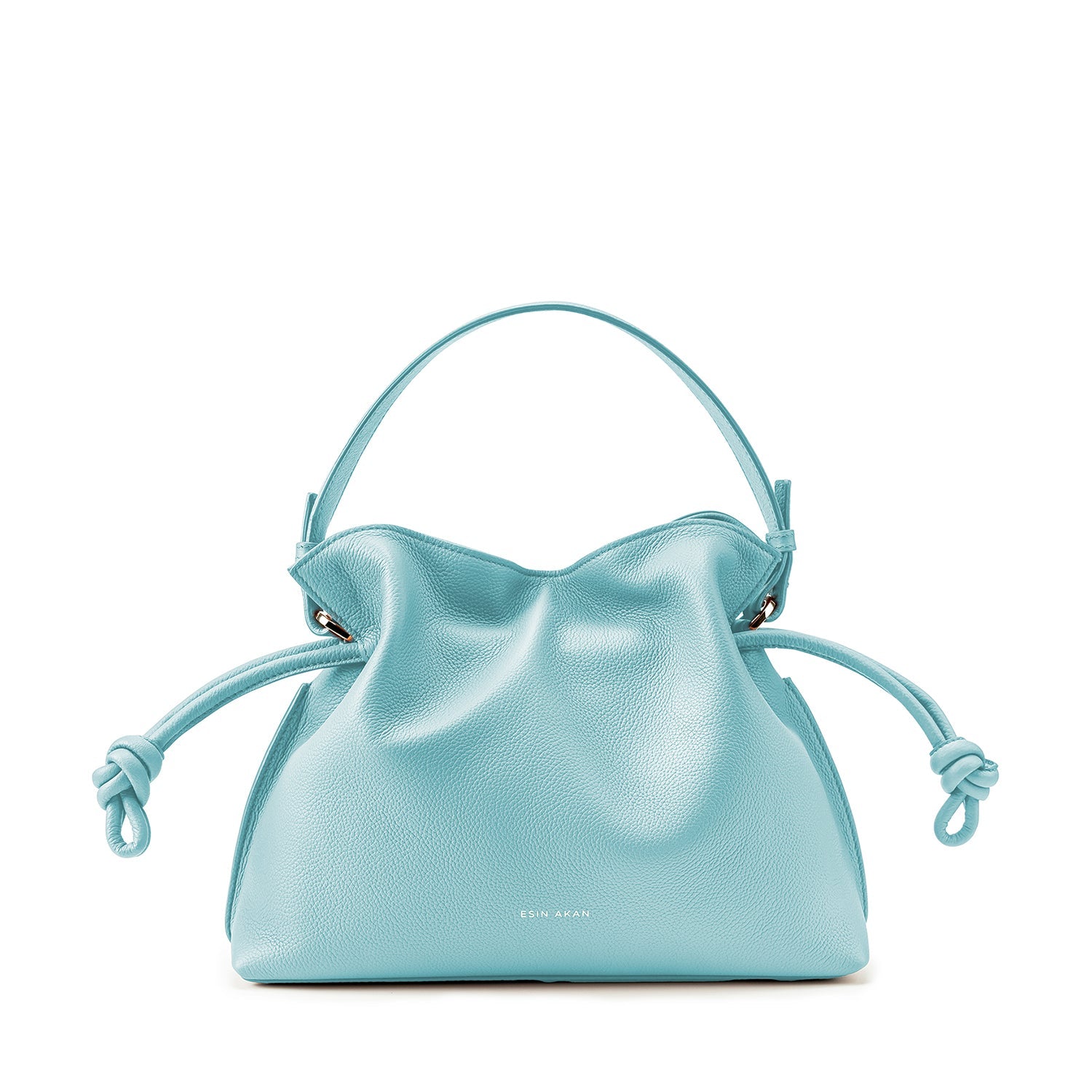 Midi Emma Convertible Tote Seafoam, Soft Small Grain Calf Leather