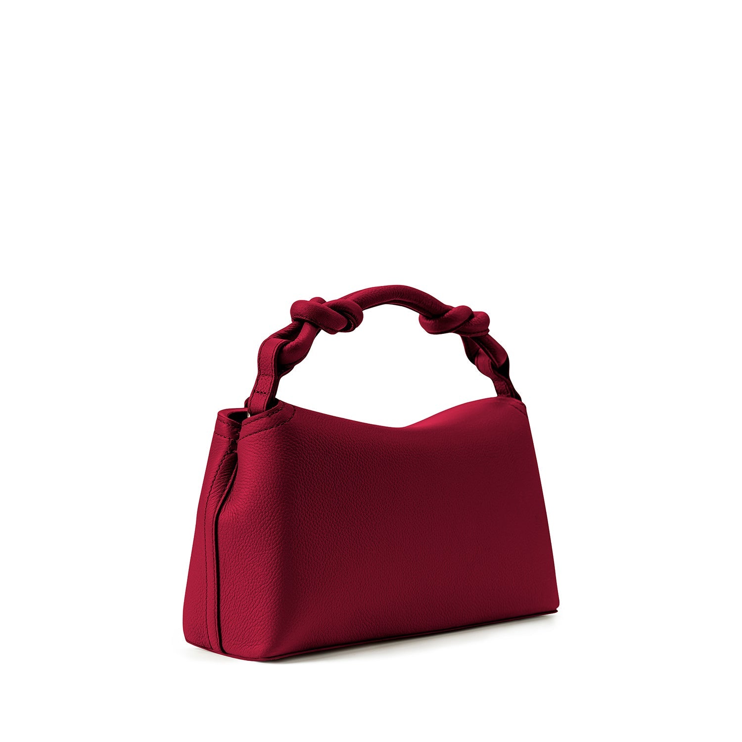 Midi Sloane Multiway Crossbody Cherry, Soft Small Grain Calf Leather
