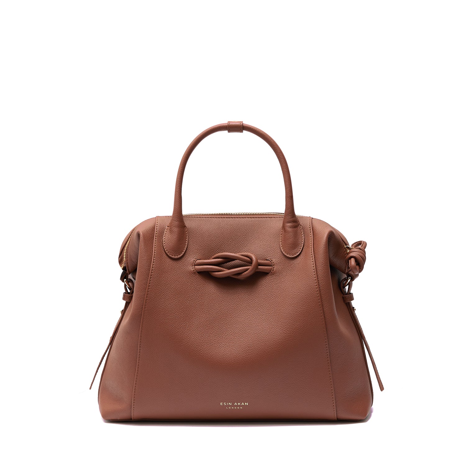 Wimbledon Leather Backpack Tote, Nutshell Nutshell