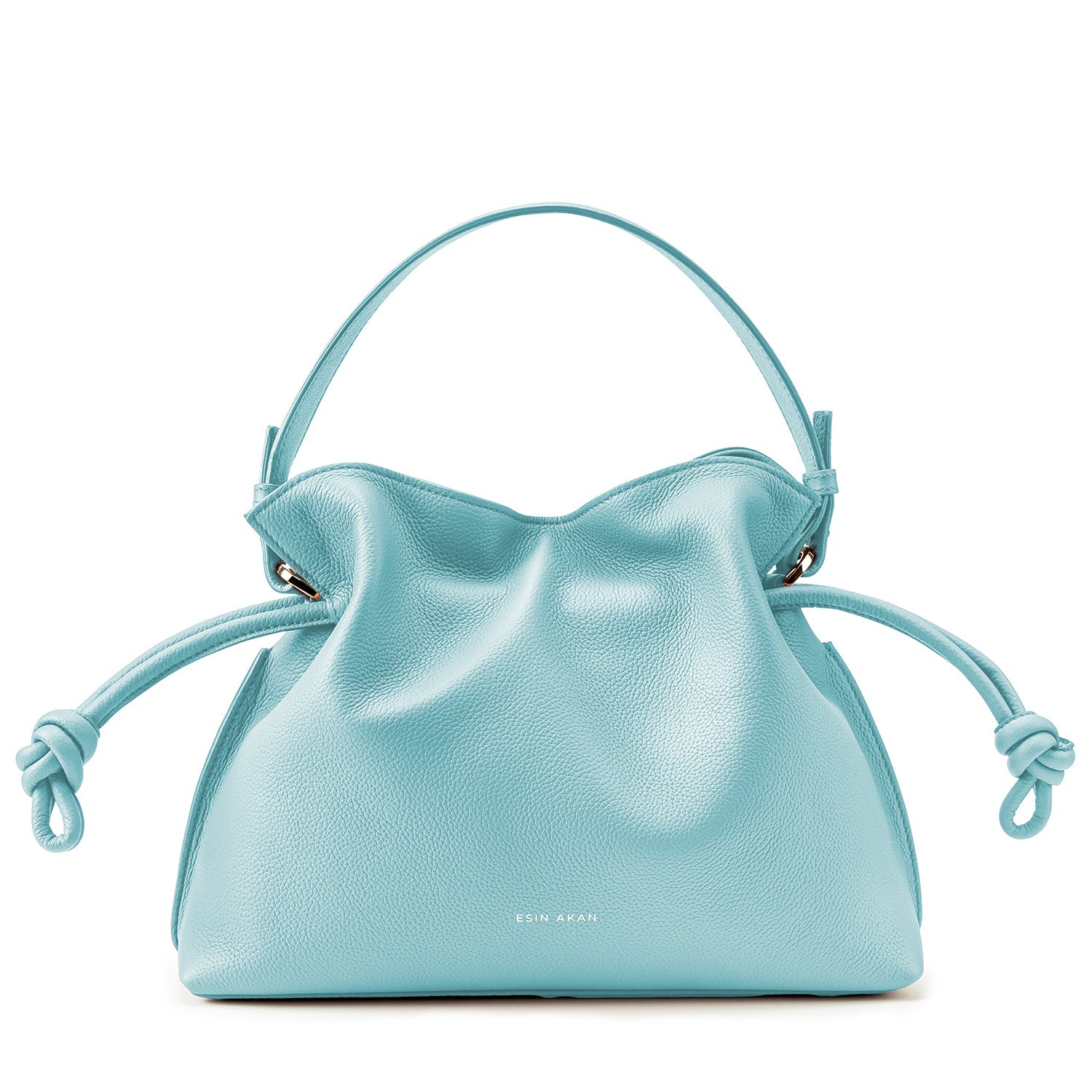 Midi Emma Convertible Tote Seafoam, Soft Small Grain Calf Leather
