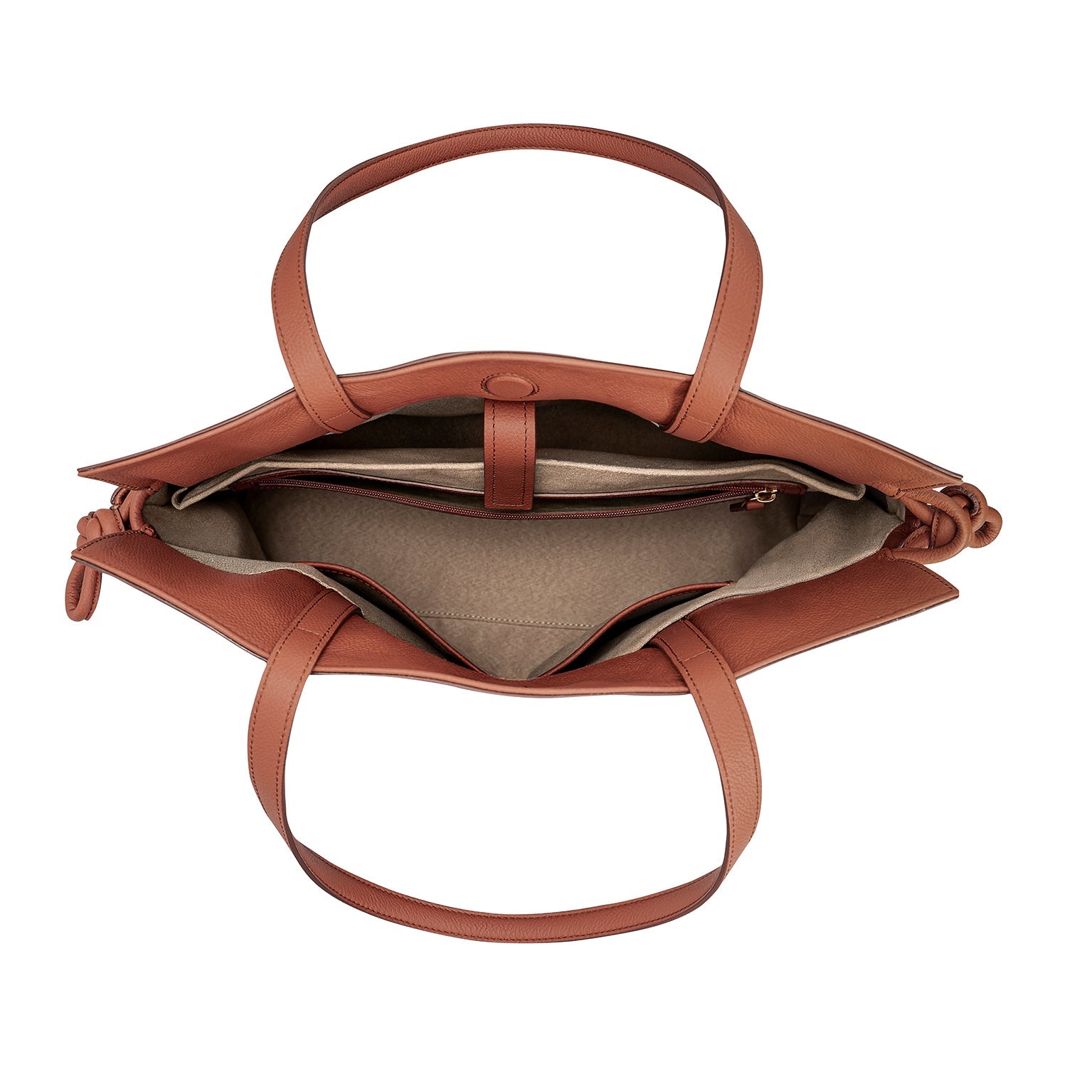 Large Emma Laptop Tote Terracotta