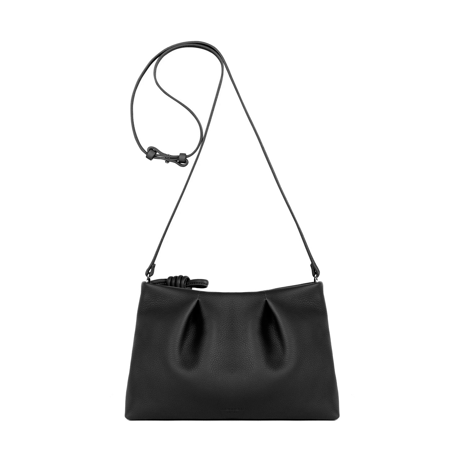 Midi Belgravia Crossbody Bag, Black Black