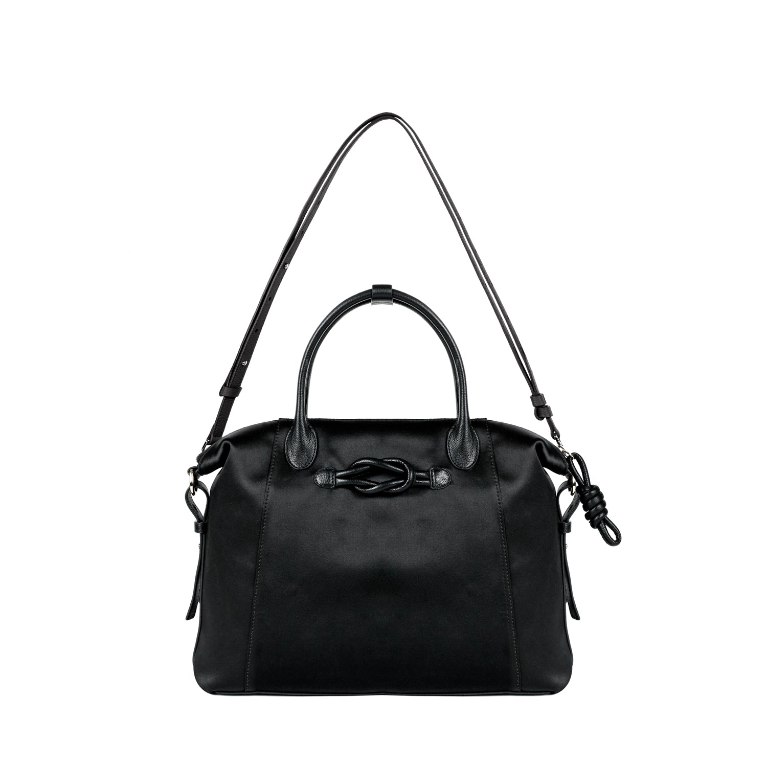 Wimbledon Backpack Tote, Black Nylon Black Nylon